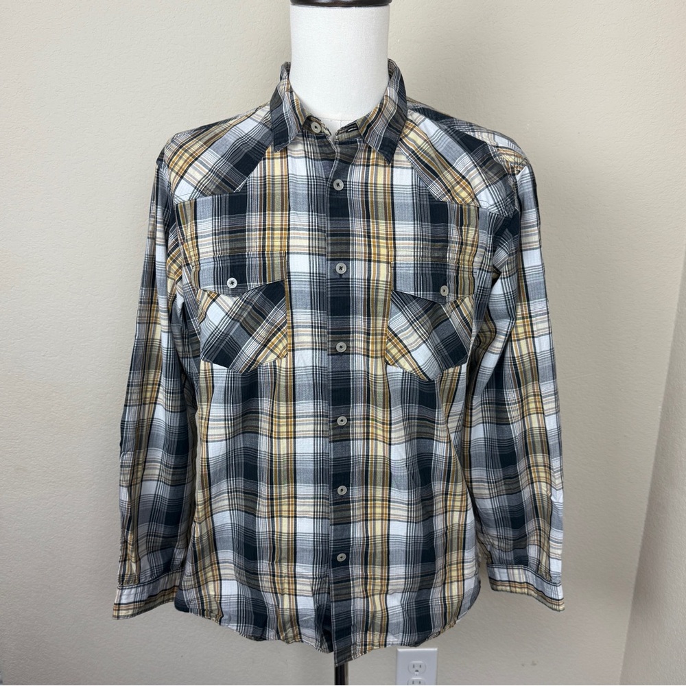 Patagonia Men's Western Button Front Shirt Size Large